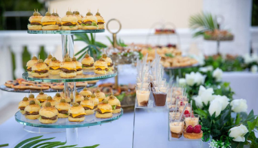 Buffet mini hamburger et verines